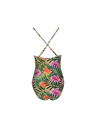 DARLING HARBOUR | Costume da bagno da donna avvolgente | grün